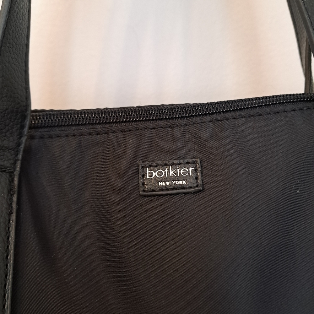 BOTKIER Black Nylon Shoulder Tote Bag - Picture 2 of 8